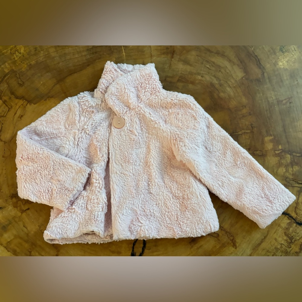 Pumpkin Patch Faux Fur Coat, Size 3T